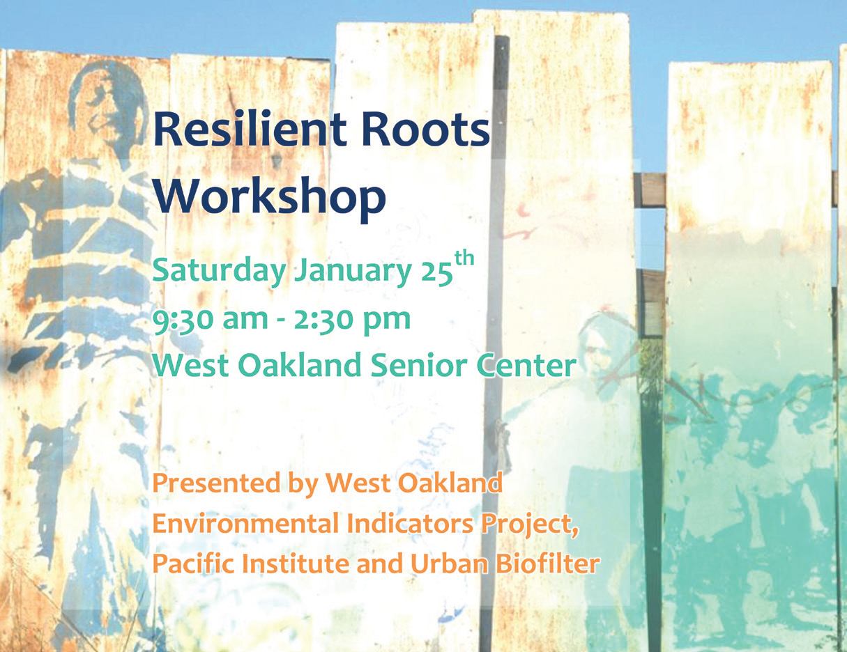 OCAC resilience workshop poster